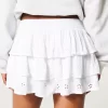 Porrastettu Mini Skort