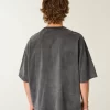 Raskas Baggy Crop Detroit Graphic Football T-paita Raskas Baggy Crop Detroit Graphic Football T-paita