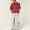 Raskas Baggy Crop Varsity Graphic Football T-paita Raskas Baggy Crop Varsity Graphic Football T-paita