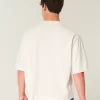 Raskas Baggy Crop Varsity Graphic Football T-paita Raskas Baggy Crop Varsity Graphic Football T-paita