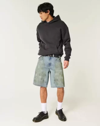 Rasvatut Baggy Jean shortsit