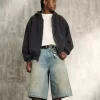 Rasvatut Medium Wash Super Baggy Denim shortsit Rasvatut Medium Wash Super Baggy Denim shortsit