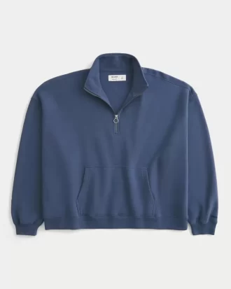 Rectangle Fit Quarter-zip -huppari