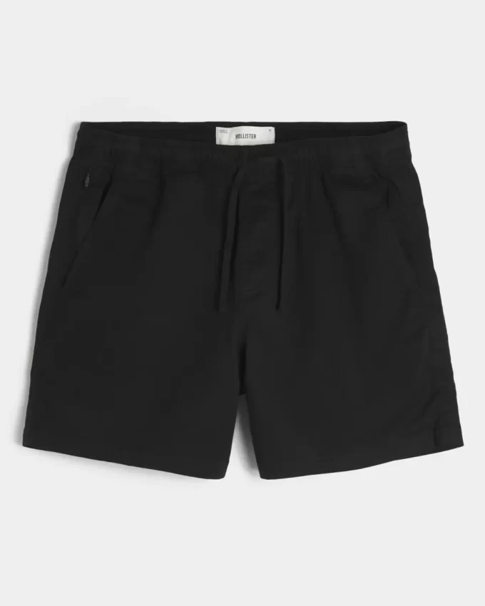 Reiden puoliväliin ulottuvat Twill-shortsit Reiden puoliväliin ulottuvat Twill-shortsit