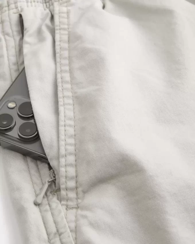 Reiden puoliväliin ulottuvat Twill-shortsit Reiden puoliväliin ulottuvat Twill-shortsit