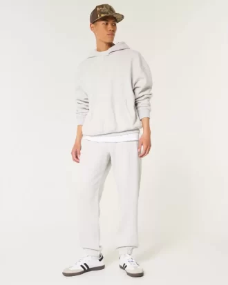 Rento fleece-logohousut