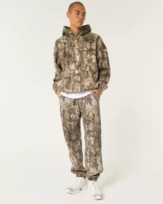 Rento fleece-logohousut