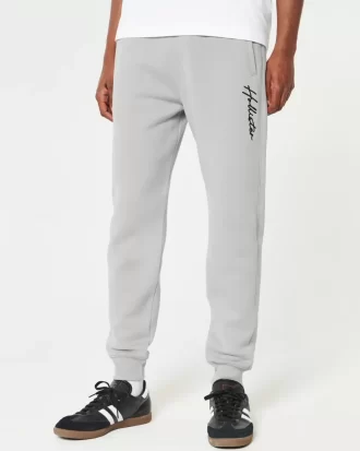 Rento fleece-logohousut