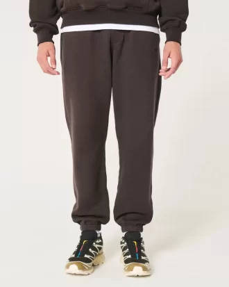 Rento fleece-logohousut