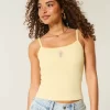 Ribbed Floral Graphic Cami Ribbed Floral Graphic Cami