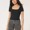 Ribbed Neck-neck Baby T-paita Ribbed Neck-neck Baby T-paita