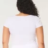 Ribbed Neck-neck Baby T-paita Ribbed Neck-neck Baby T-paita