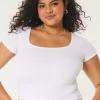 Ribbed Neck-neck Baby T-paita Ribbed Neck-neck Baby T-paita