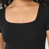 Ribbed Neck-neck Baby T-paita Ribbed Neck-neck Baby T-paita