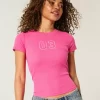 Ribbed Number Graphic Baby T-paita Ribbed Number Graphic Baby T-paita