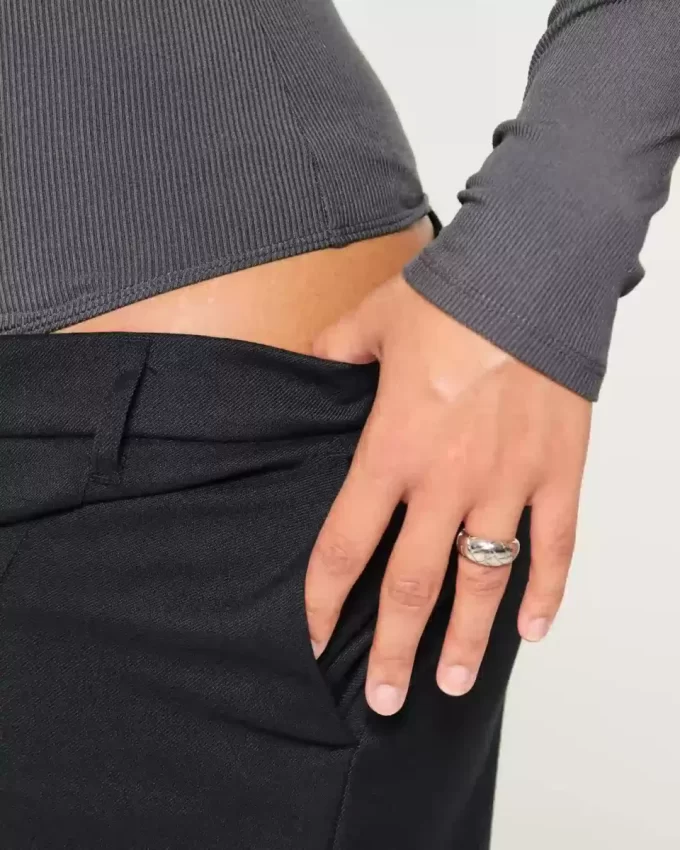 Ribbed Saumaton Kangas Neliönmuotoinen Bodysuit