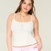 Ribbed Seahorse Graphic Cami