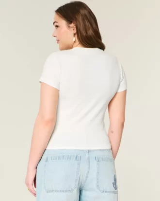 Ribbed Surf Club Graphic Baby T-paita