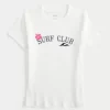 Ribbed Surf Club Graphic Baby T-paita