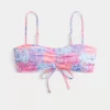 Ribbed Tie Scoop bikinitoppi