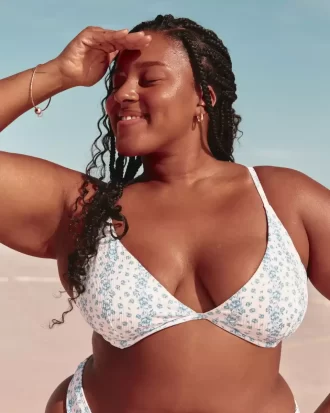 Ribbed Upwire Underwire bikinitoppi
