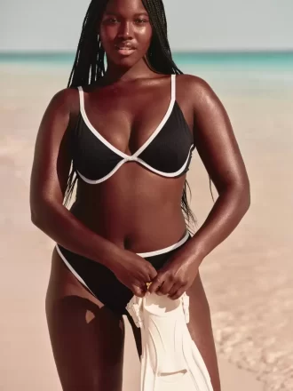 Ribbed Upwire Underwire bikinitoppi