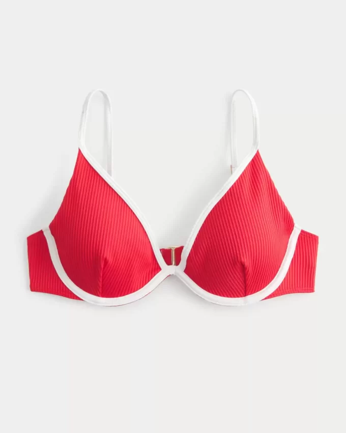 Ribbed Upwire Underwire bikinitoppi