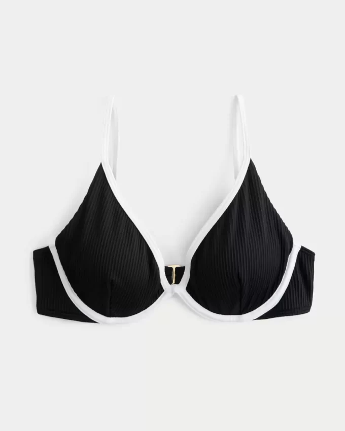 Ribbed Upwire Underwire bikinitoppi
