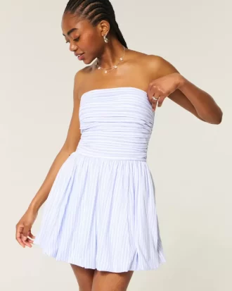 Ruched Bubble Skort -mekko