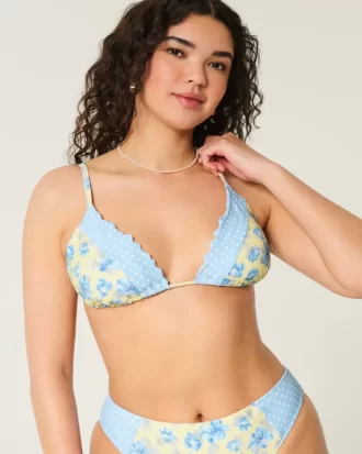 Ruffle Edge Triangle -bikinitoppi