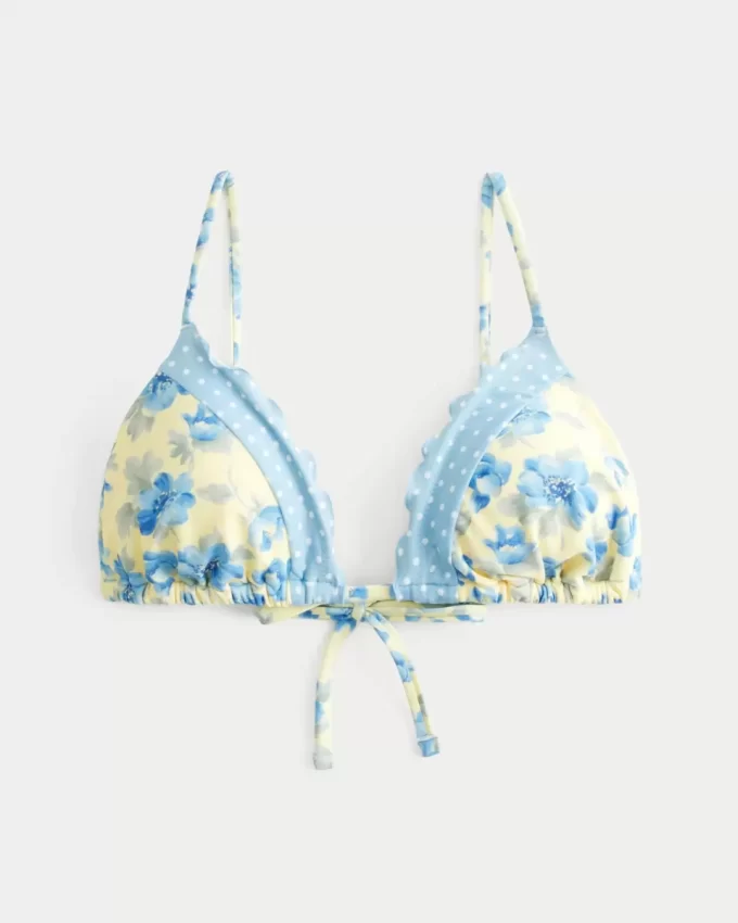 Ruffle Edge Triangle -bikinitoppi