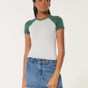 Saumaton kangas Longline Crew Baby T-paita