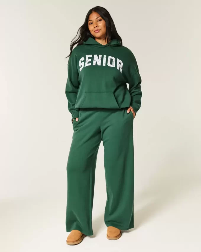Senior Graphic Baggy collegehousut Senior Graphic Baggy collegehousut