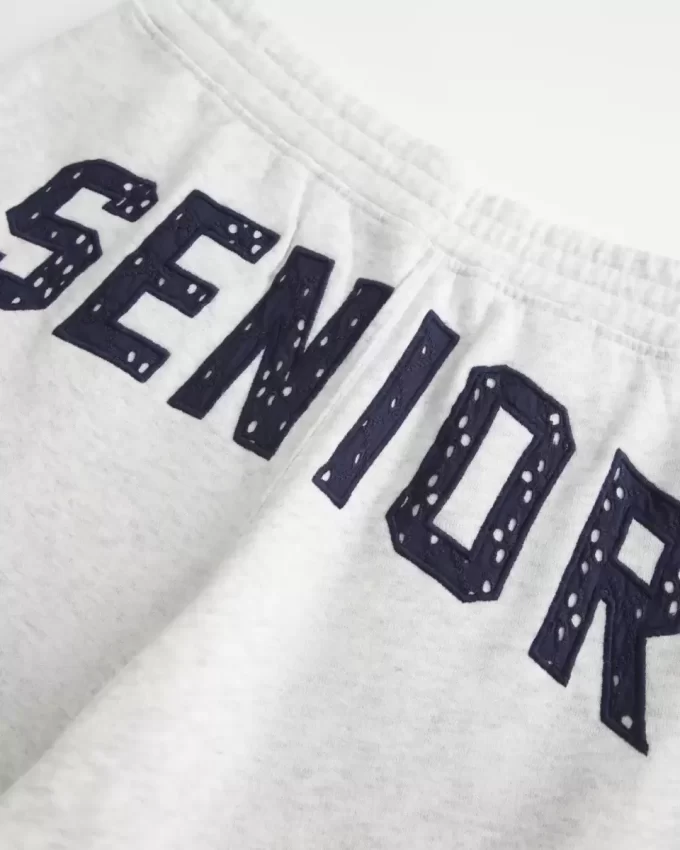 Senior Graphic Baggy collegehousut Senior Graphic Baggy collegehousut