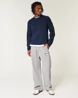 Shelby Graphic Super Baggy collegehousut