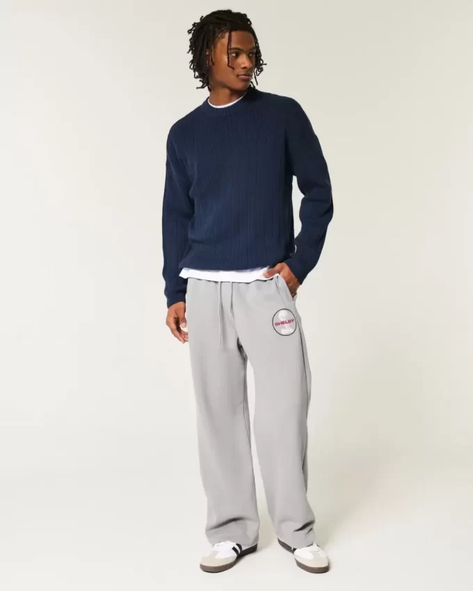 Shelby Graphic Super Baggy collegehousut Shelby Graphic Super Baggy collegehousut