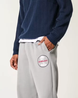 Shelby Graphic Super Baggy collegehousut
