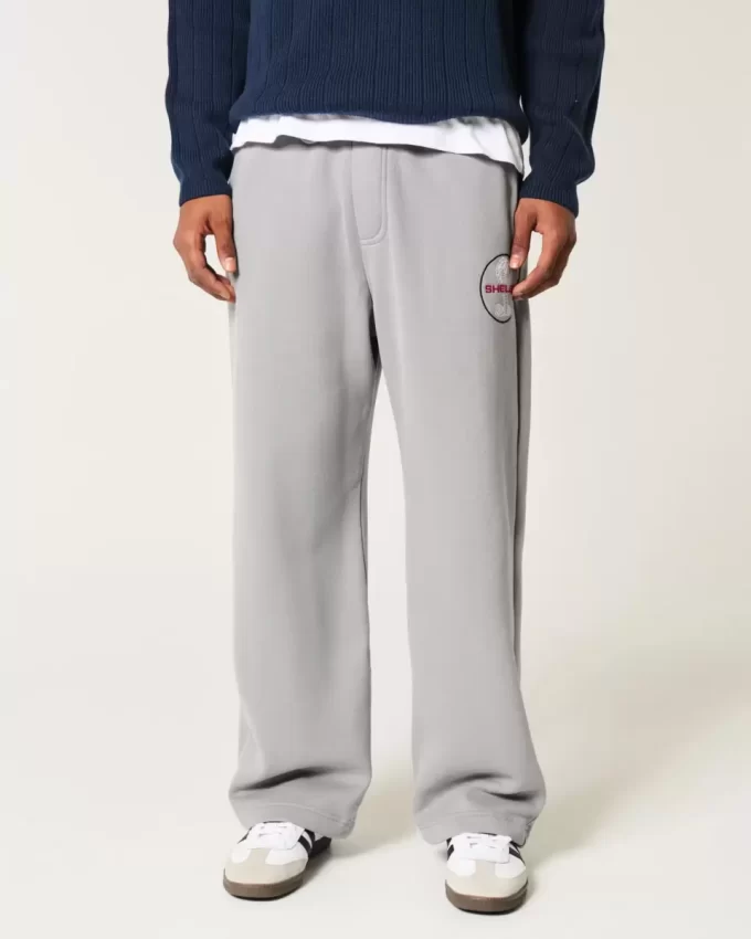 Shelby Graphic Super Baggy collegehousut Shelby Graphic Super Baggy collegehousut