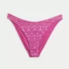 Shimmer High-Leg Cheeky Bikini Bottom Shimmer High-Leg Cheeky Bikini Bottom