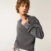 Skull Graphic Thermal Crew -paita Skull Graphic Thermal Crew -paita