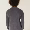 Skull Graphic Thermal Crew -paita Skull Graphic Thermal Crew -paita