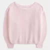 Slouchy off-the-shoulder villapaita