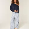 Slouchy off-the-shoulder villapaita