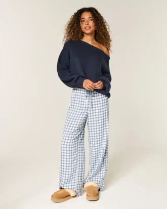 Slouchy off-the-shoulder villapaita