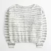 Slouchy off-the-shoulder villapaita