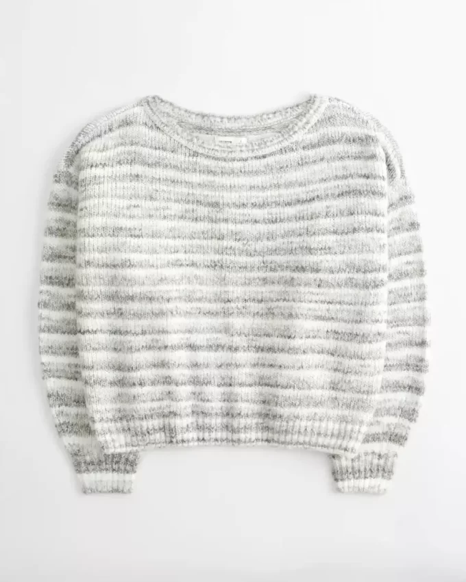 Slouchy off-the-shoulder villapaita