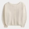 Slouchy off-the-shoulder villapaita
