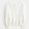 Slouchy off-the-shoulder villapaita