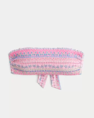 Smocked Bandeau bikinitoppi