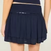 Smocked porrastettu Mini Skort